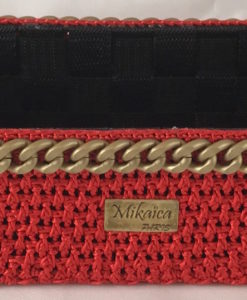 Alternative view of SQUARE DECO -MINI TRIO LENA ROUGE