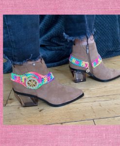 Alternative view of BOTTINES MARRONS