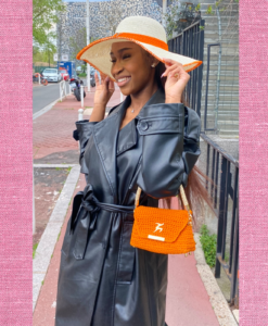 Alternative view of SAC AYEHA MEDIUM ORANGE