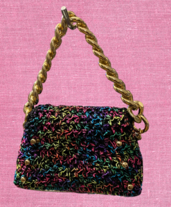 Alternative view of SAC AYEHA SMALL BLACK RAINBOW