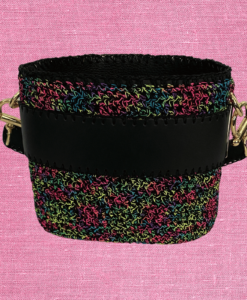 Alternative view of SAC SEAU GENA M BLACK RAINBOW