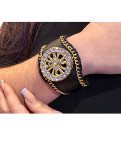 Alternative view of BRACELET ANTI STRESS NOIR CHAINE