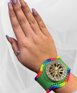 Alternative view of BRACELET ANTI STRESS VERT RAINBOW