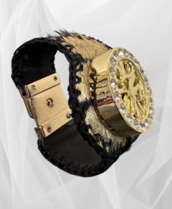 Alternative view of BRACELET IMPRIME DORE