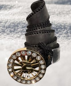 Alternative view of CEINTURE ANTI STRESS GRISE & NOIRE