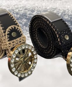 Alternative view of CEINTURE ANTI STRESS NOIRE & KAKI