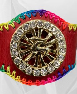 Alternative view of BRACELET ANTI STRESS ROUGE RAINBOW