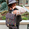 SAC A DOS ALMOST BLACK RAINBOW